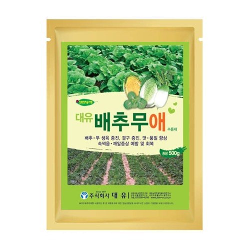 대유 배추무애 사진