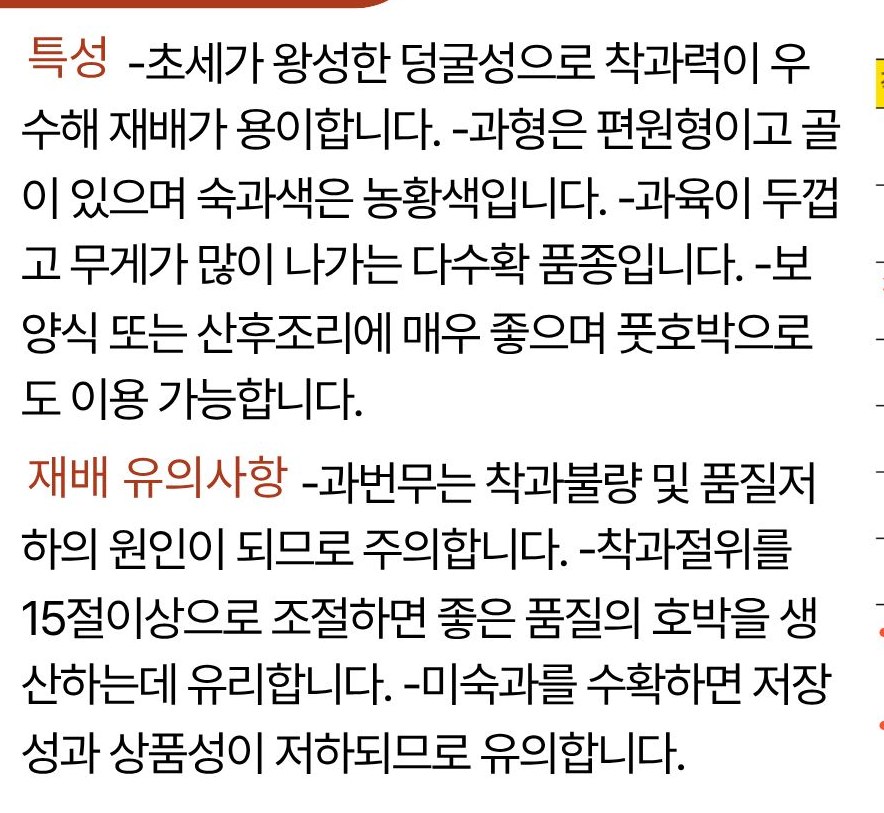 Konong웰빙맷돌 재배적기표